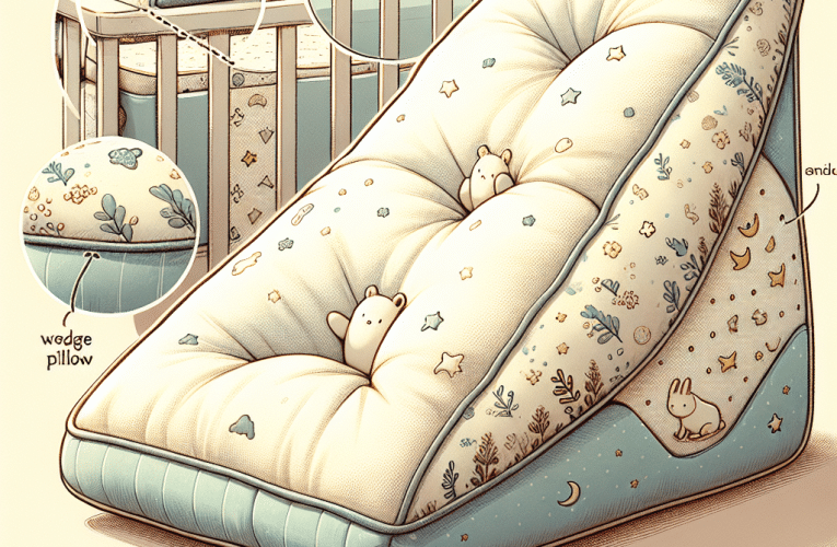 Poduszka klin dla niemowląt – jak wybrać i bezpiecznie stosować?