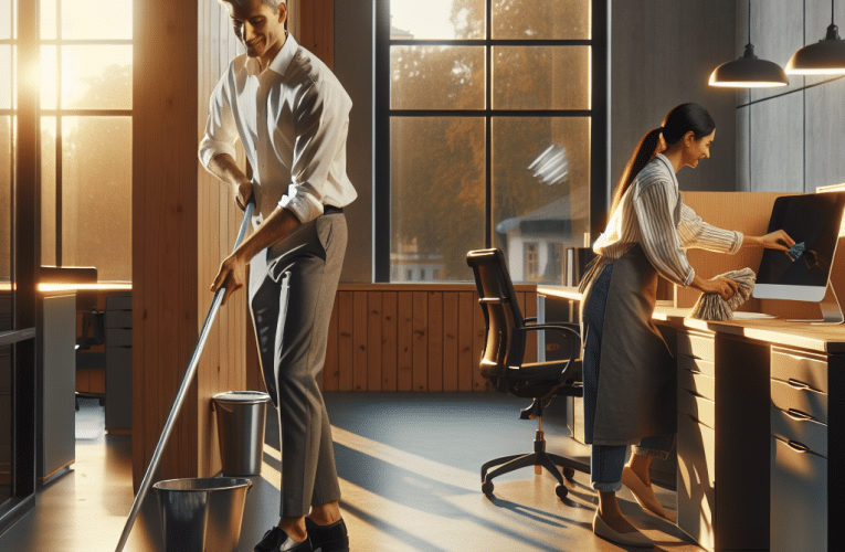 Sprzątanie biur w Skarżysku-Kamiennej: Praktyczne wskazówki dla efektywnego utrzymania czystości