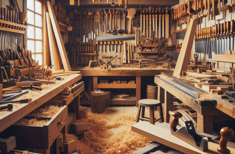 Wyposażenie warsztatu stolarskiego: Kompletny przewodnik po narzędziach i maszynach dla początkujących i mistrzów rzemiosła