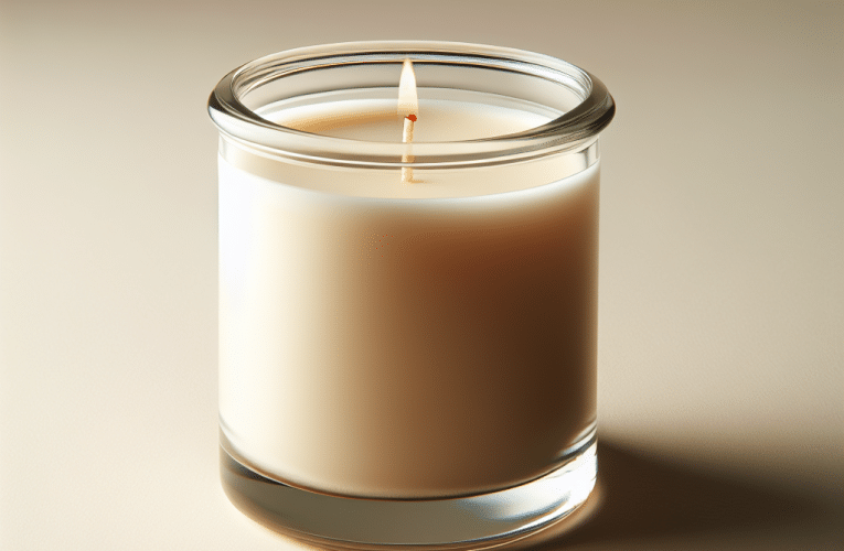 Świeca sojowa – ekologiczna alternatywa dla klasycznych świec: jak zrobić ją samodzielnie w domu