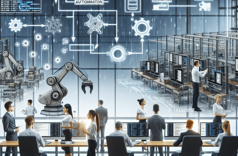 Automatyzacja procesów w firmie: Jak zwiększyć efektywność i obniżyć koszty dzięki nowoczesnym technologiom?