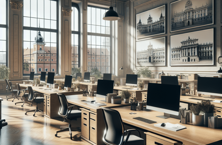 Biurka pracownicze w Warszawie: Jak wybrać idealne miejsce pracy dla Twojej firmy?