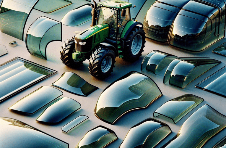 Szyby do traktorów: Jak wybrać najlepsze i gdzie je kupić?