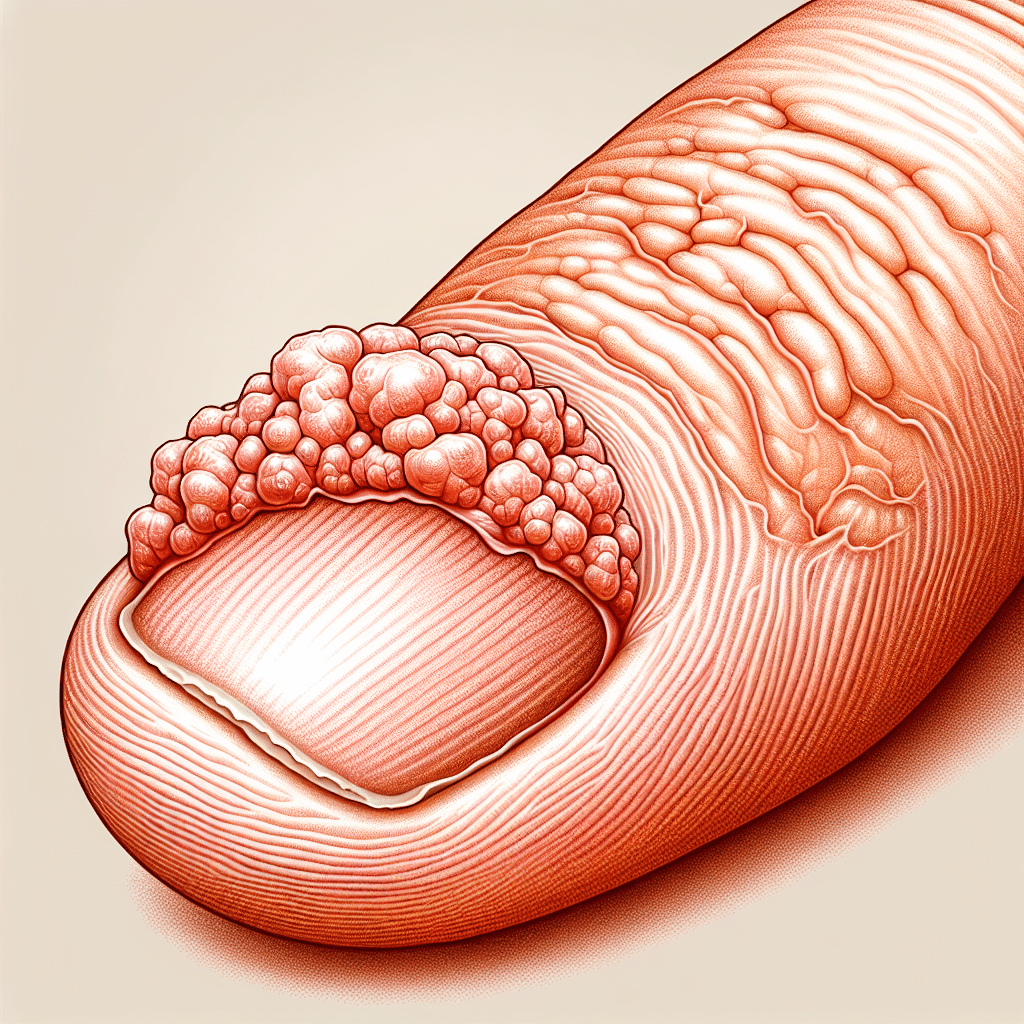 brodawka okołopaznokciowa