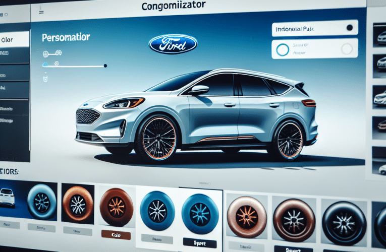 Konfigurator Ford: Jak idealnie dopasować auto do swoich potrzeb?