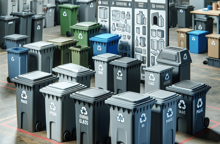 Jak wybrać odpowiednie kubły na śmieci od producentów – porady i sugestie dla każdego użytkownika?