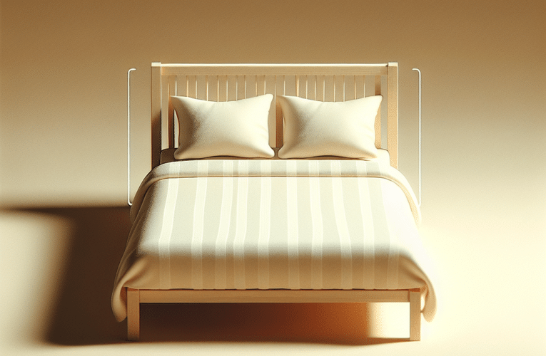 Jak wybrać materace 200×200 aby zapewnić sobie zdrowy sen i komfort?