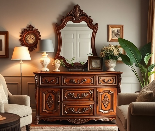 Jak wybrać idealną antyczną komodę która wzbogaci Twoje wnętrze?