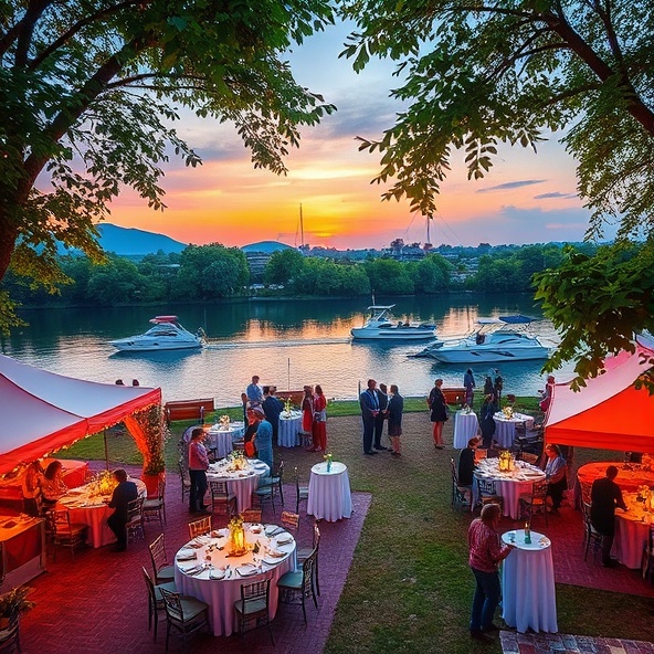 imprezy firmowe nad jeziorem