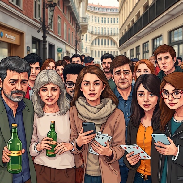 najczęstsze uzależnienia w polsce