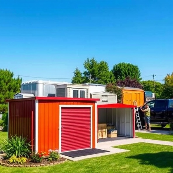 garaże blaszane z dostawą