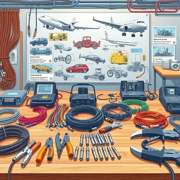 przygotowanie wiązek elektrycznych