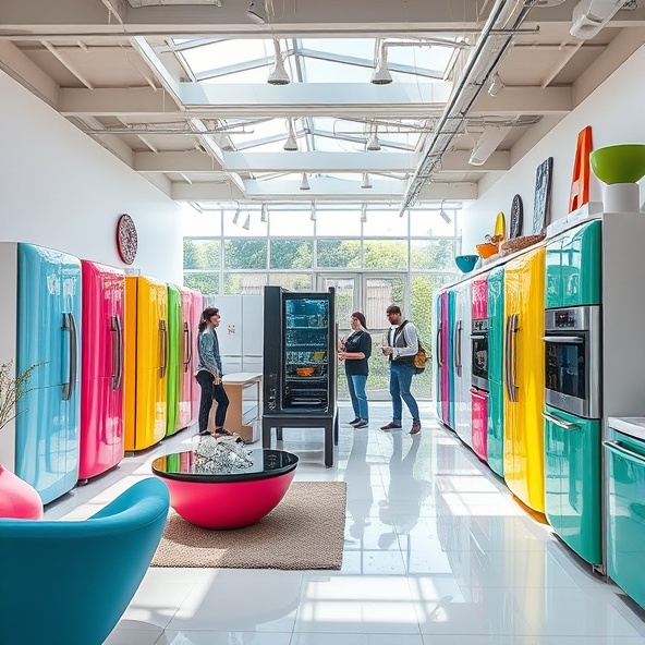 salon agd z unikalnym designem łódź