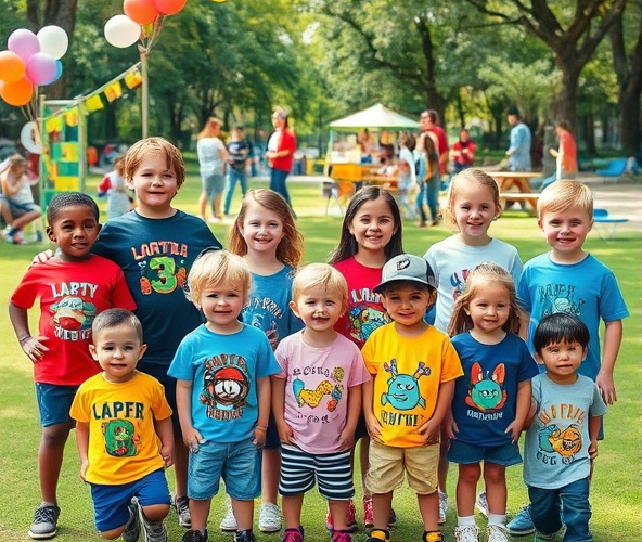 Jak wybrać idealne t-shirt dziecięce z własnym nadrukiem na różne okazje?