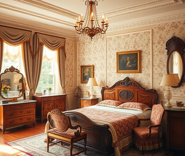Jak urządzić sypialnię antyczną aby połączyć styl z funkcjonalnością?