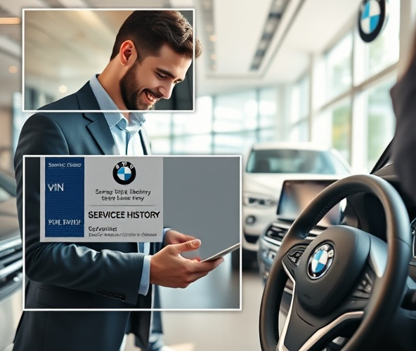 Jak w salonie samochodowym BMW sprawdzić historię serwisową po VIN?