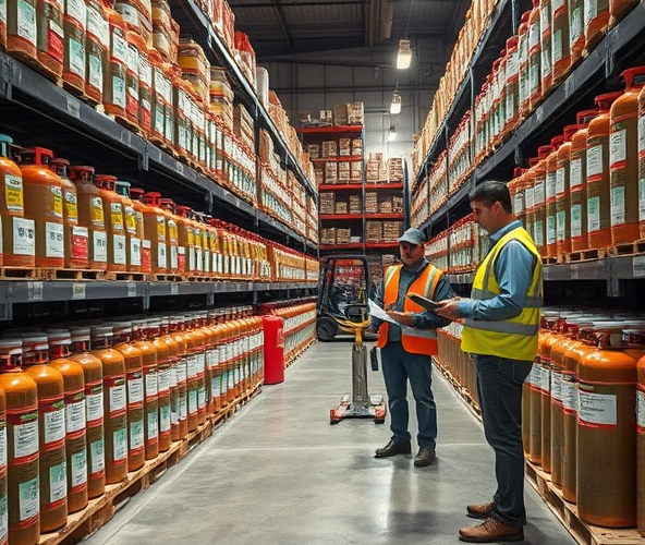 Jak zoptymalizować zapas butli z gazem w sklepie detalicznym?