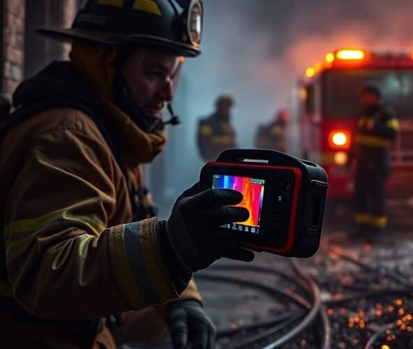 Jaką kamerę termowizyjną powinna używać straż pożarna do poszukiwań?