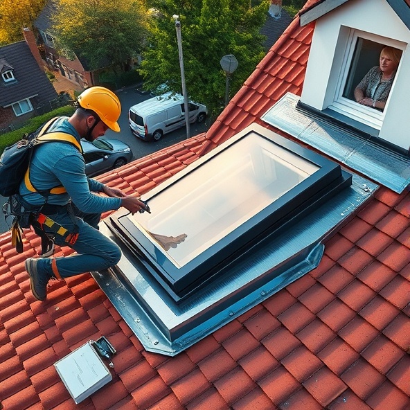 montaż okien dachowych falenica