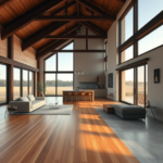 nowoczesny dom typu stodoła