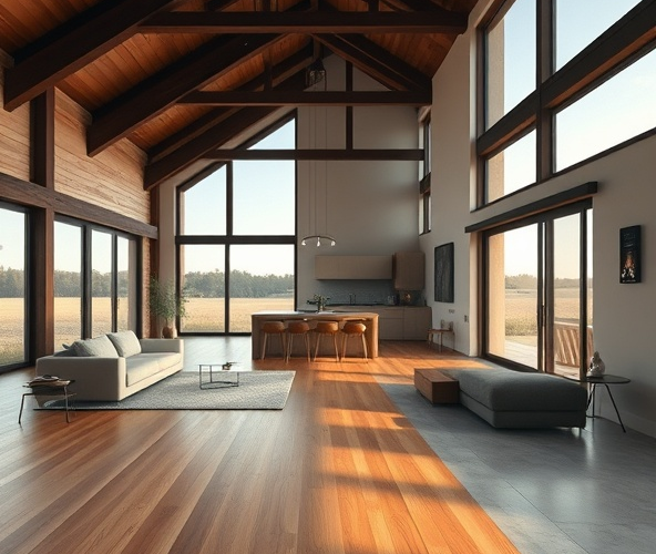 Jakie ogrzewanie podłogowe najlepiej sprawdzi się w nowoczesnym domu typu stodoła?