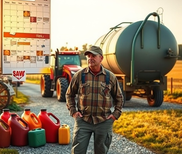 Rolnik: olej napędowy z dostawą cotygodniowo czy comiesięcznie?