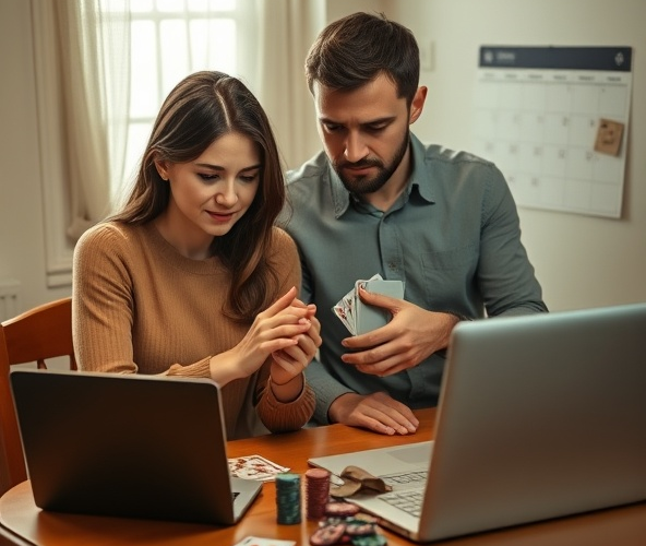 Jak partner może pomóc ofierze patologicznego hazardu ograniczyć straty?