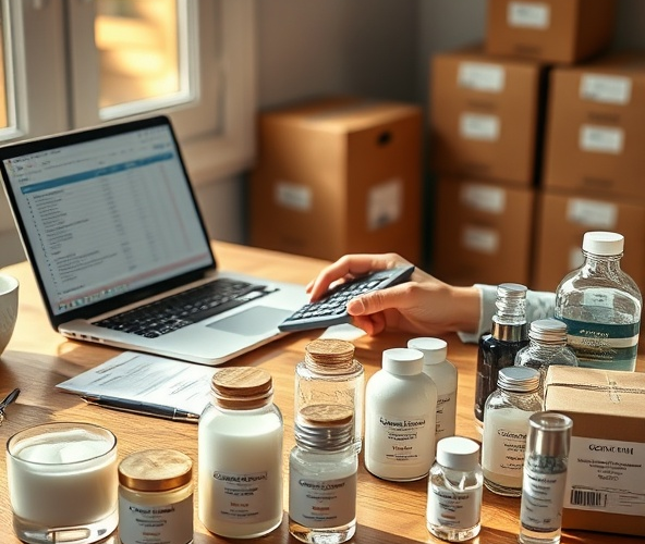 Jak obliczyć marżę hurtową dla produktów z olejem kokosowym?