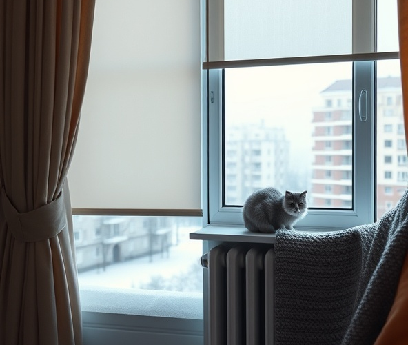 Które rolety na Bielanach bez wiercenia ograniczą straty ciepła?