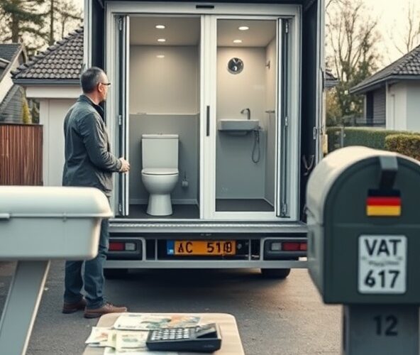 Czy jednorazowa sprzedaż badezimmermodule prywatnie w DE podlega VAT?