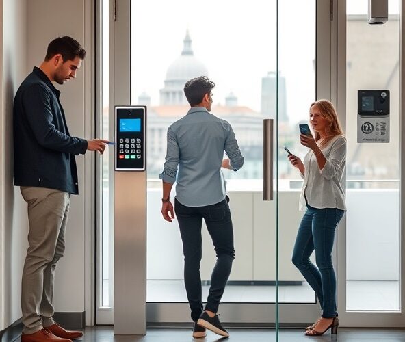 Kontrola dostępu w Warszawie: karty, kody czy telefon dla mikrofirmy?