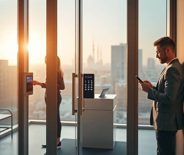 Kontrola dostępu w Warszawie: karty, kody czy telefon dla mikrofirmy?