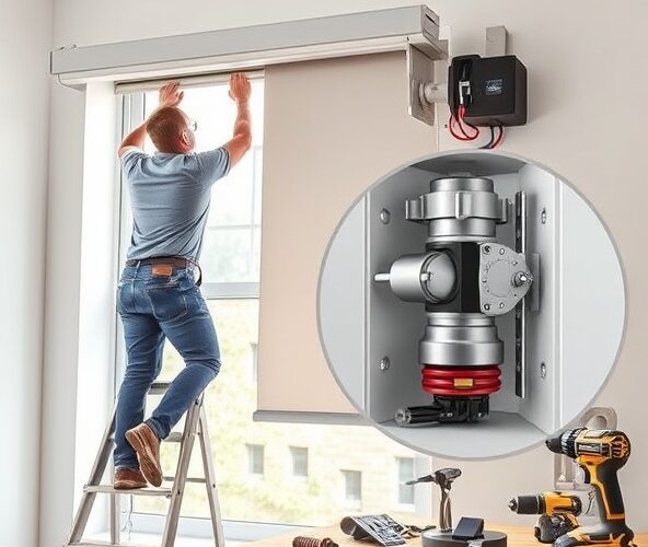 Jak zamontować napęd do rolety bez dostępu do instalacji 230 V?