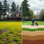 Czy piaskowanie trawników w Podkowie Leśnej zmniejszy zastoje wody? piaskowanie trawników podkowa leśna