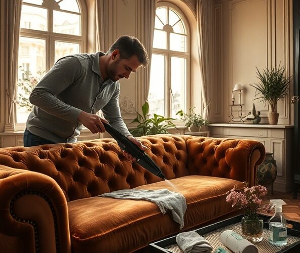Polsterreinigung Charlottenburg: czy welur da się czyścić bez ryzyka?