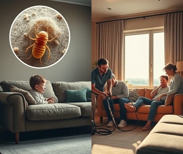 Czy polsterreinigung Charlottenburg zmniejsza alergię na roztocza?