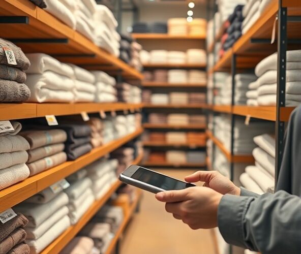 Jak oznaczać ręczniki bawełniane, by ułatwić inwentaryzację w sklepie?