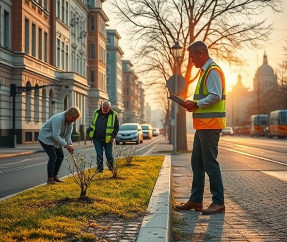 Czy w Warszawie trzeba zgłaszać sadzenie krzewów w pasie drogowym?