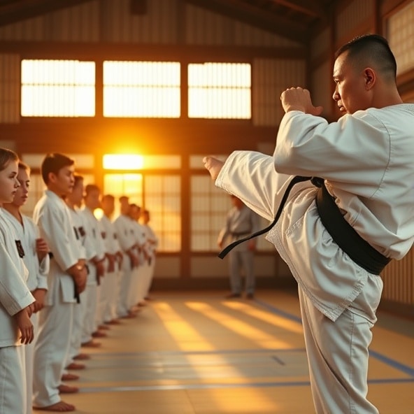 stopnie w karate tradycyjnym