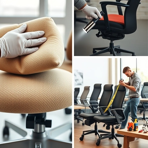 używane fotele biurowe