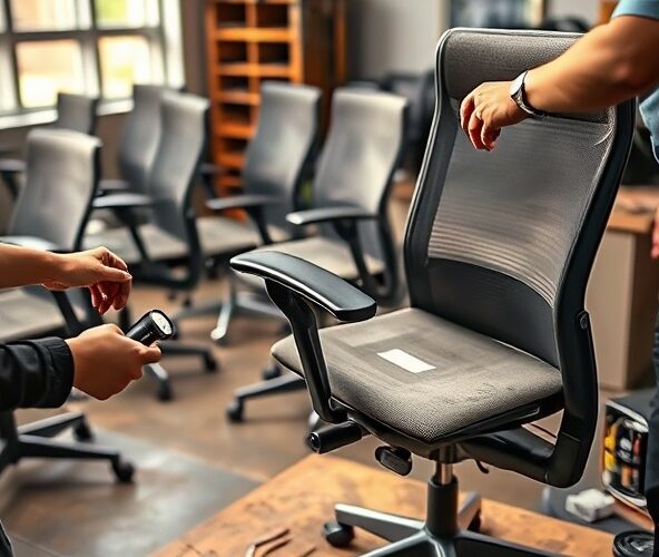 Jak sprawdzić używane fotele biurowe przed sprzedażą?