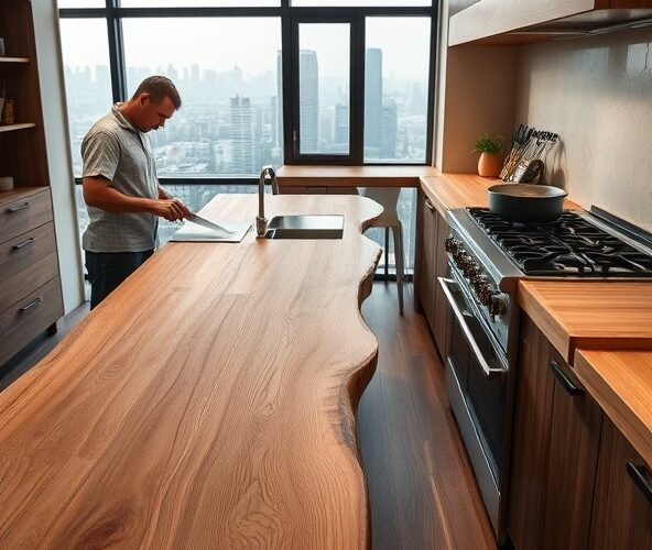 Które blaty drewniane na wymiar Warszawa najlepiej sprawdzą się przy intensywnym gotowaniu?