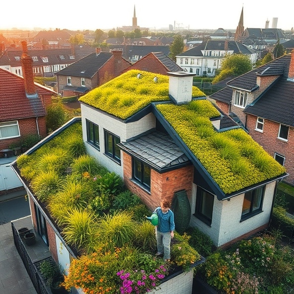 dachy zielone sosnowiec