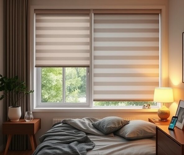 Jakie sterowanie do rolet dzień i noc jest najlepsze do sypialni?
