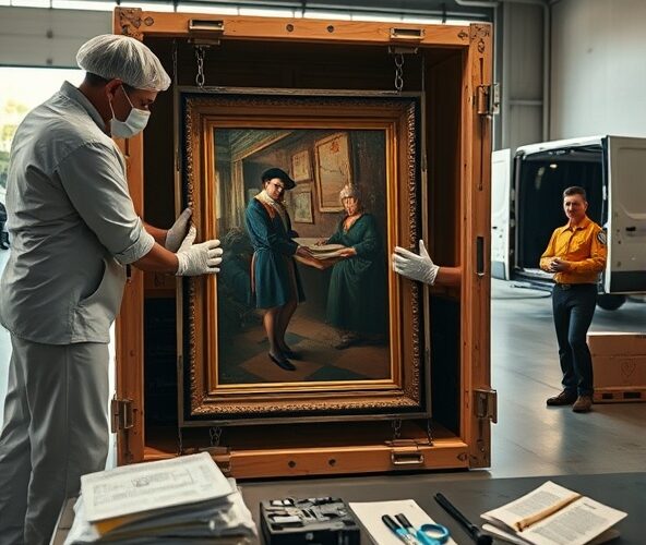 Jak zabezpieczyć obrazy przy transporcie dzieł sztuki dla kolekcjonera?