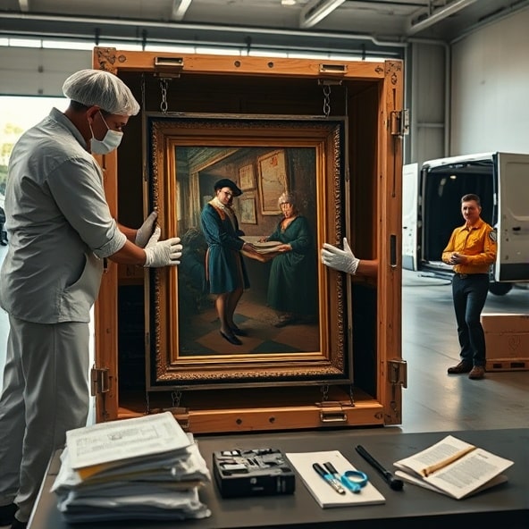 transport dzieł sztuki