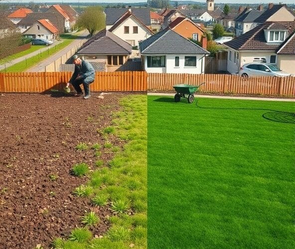 Czy trawa z siewu w Grodzisku Mazowieckim sprawdzi się lepiej niż darń?