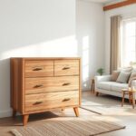 komody drewniane do salonu