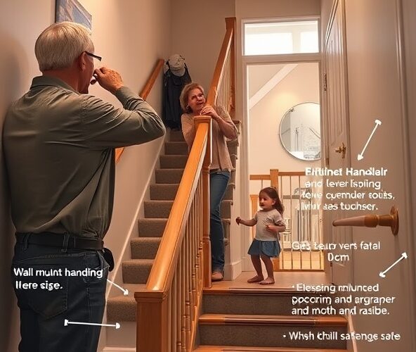 Jak zaplanować montaż balustrady na schodach wewnętrznych w wąskiej klatce, aby zapewnić maksymalne bezpieczeństwo dzieci i seniorów?