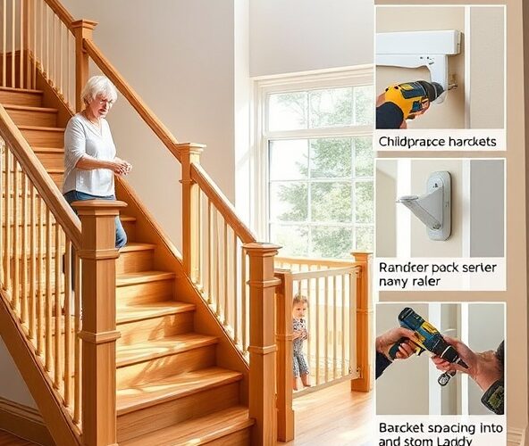 Jak zaplanować montaż balustrady na schodach wewnętrznych, aby była bezpieczna dla dzieci i osób starszych?